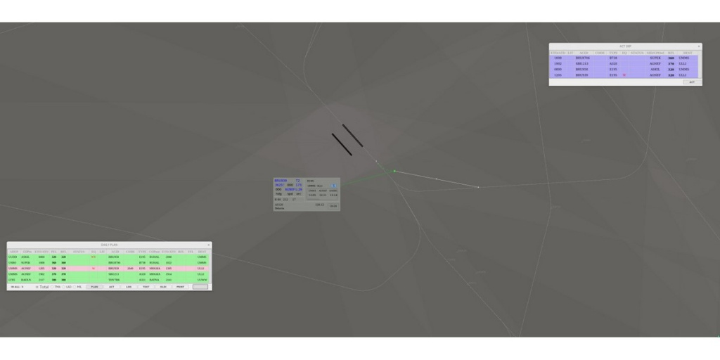 Аддаленае аўтаматызаванае працоўнае месца кіравання паветраным рухам