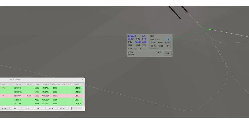 Аддаленае аўтаматызаванае працоўнае месца кіравання паветраным рухам